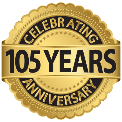 Celebrating 100 Years logo